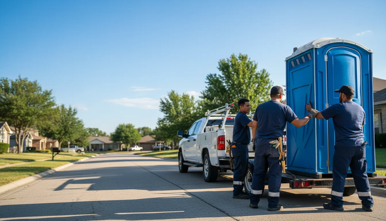 Portable Toilet Rental in Wanette, OK near me